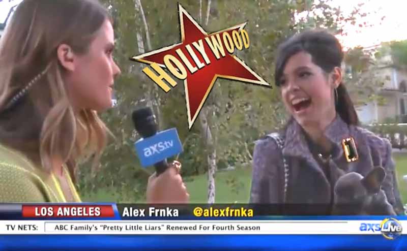 Alex Frnka on LA Hollywood news with Shrinkabull's Blue Moon's son