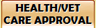 Health/Vet Care Approval